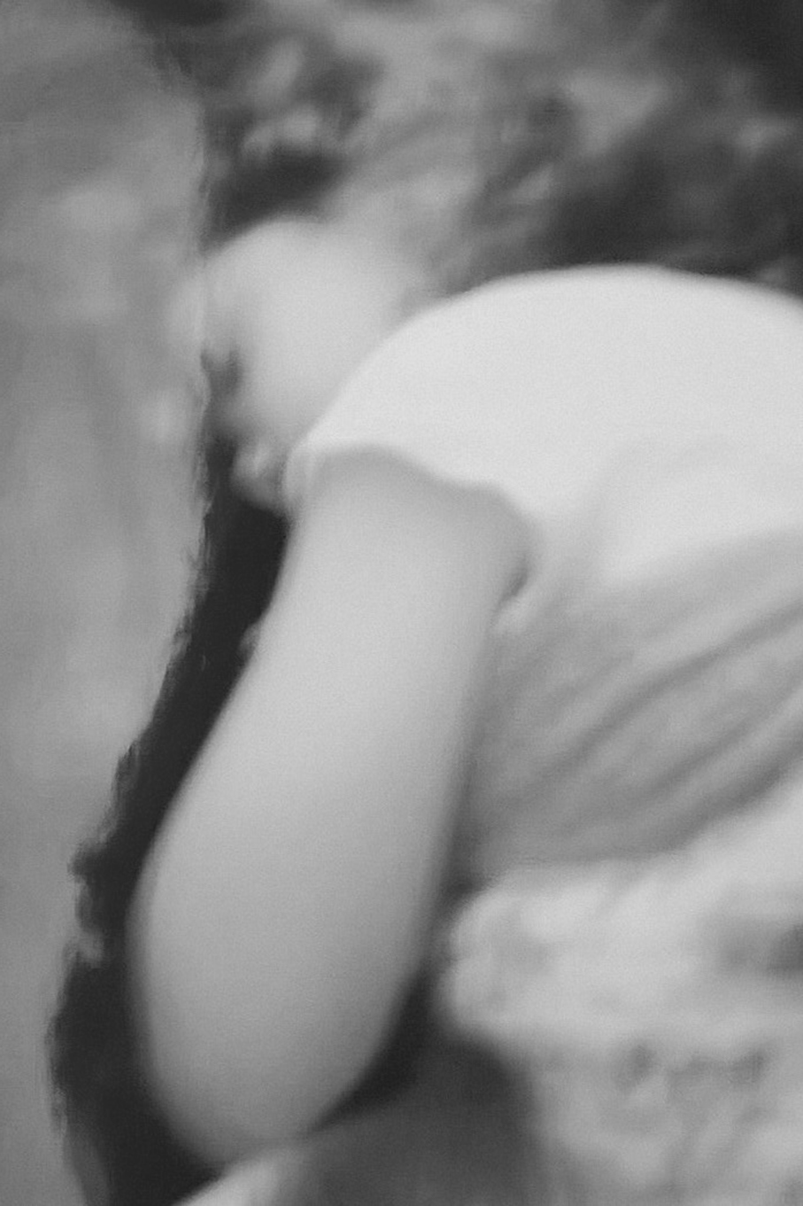 Elisa Migda, enfant, le rêve, dream, dreamer, noir et blanc, noir, black and white, art, flou, lover